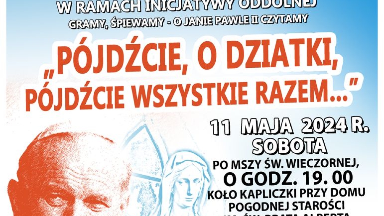 BLISKO 2024 Pójdźcie...montaż plakat